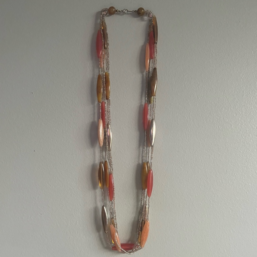 Multicolor Beaded Necklace! - Picture 3 of 6